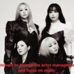 YG Entertainment to reorganize actor management division and focus on music