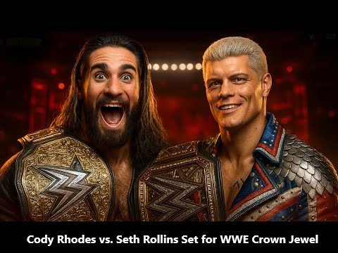 Cody Rhodes vs. Seth Rollins Set for WWE Crown Jewel