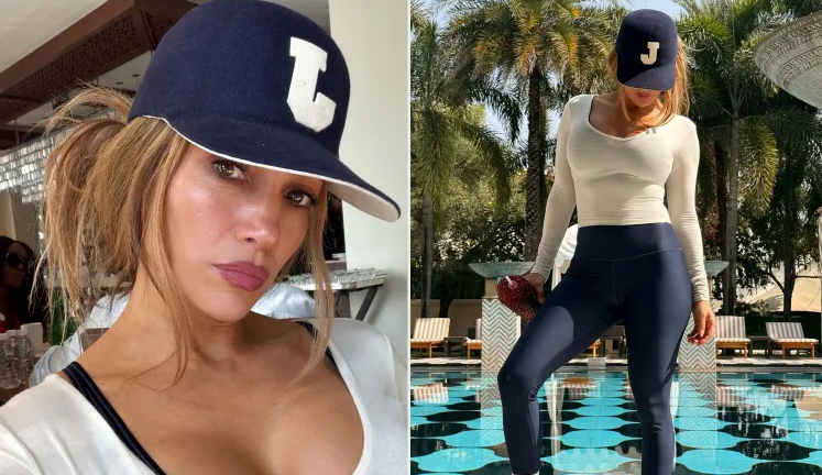 Jennifer Lopez Shows Off Her Sporty Look on Instagram